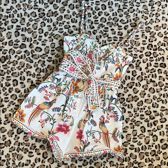 FARM Rio Pants - FARM Rio Multicolor Tropical Jumpsuit